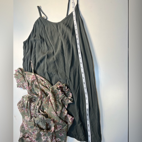 Kori Sage Green Floral Long-Sleeve Dress - Picture 6 of 7